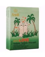 Preservativos Amor Wild Love Pérolas (3 Un)