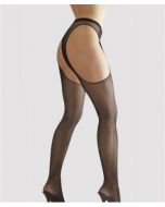 Meias Collants Abertas Pretas