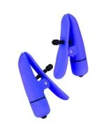 Pinças Vibratórias P/ Mamilos Nipplettes Roxas