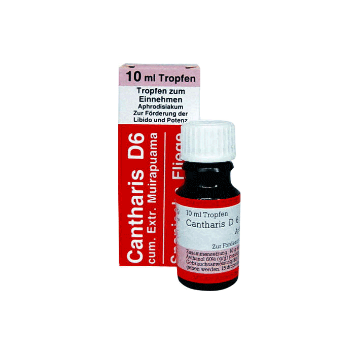 Afrodisíaco Cantharis D6 (10 ml)
