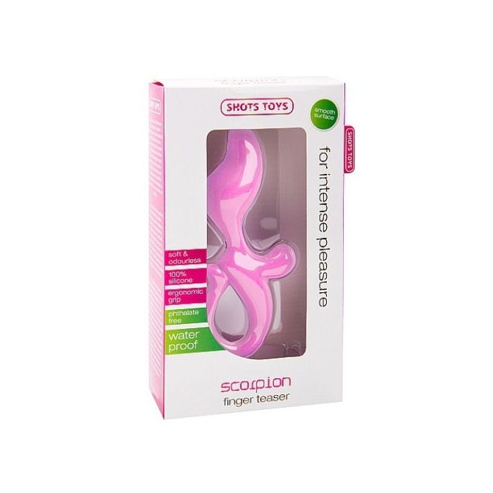 Estimulador Anal e Vaginal Scorpion Rosa