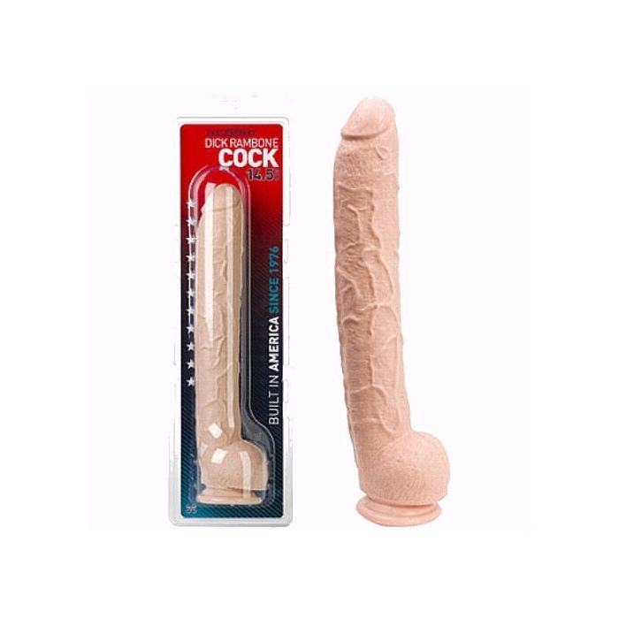 Dildo Dick Rambone Cock Branco
