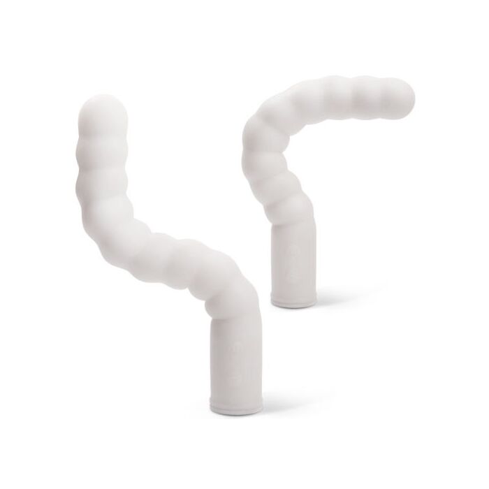 Vibrador Zig Zag Branco c/ Aquecimento 1