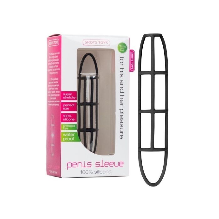 Manga Penis Sleeve Preta