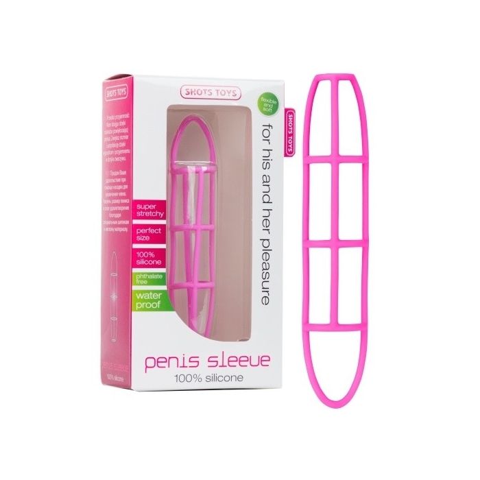 Manga Penis Sleeve Rosa