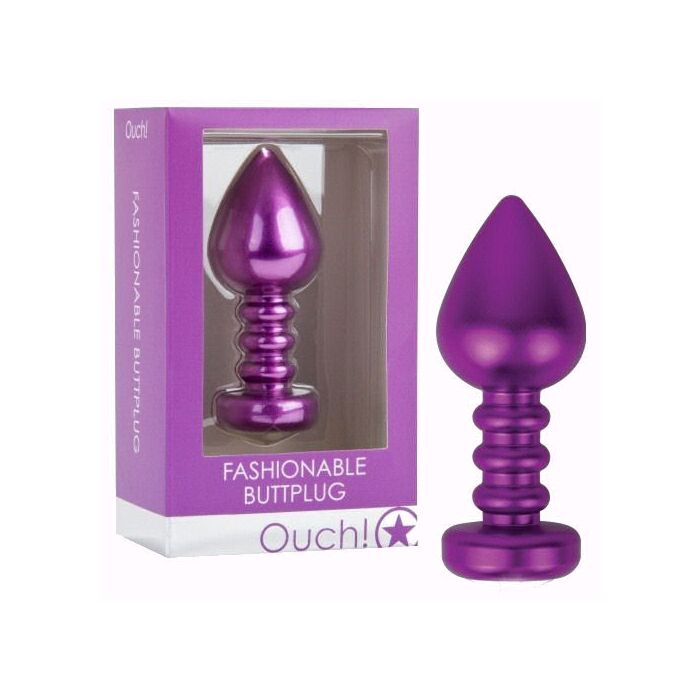 Plug Anal Fashionable Buttplug Roxo