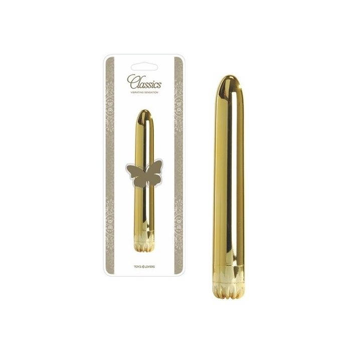 Vibrador Classics Dourado Médio