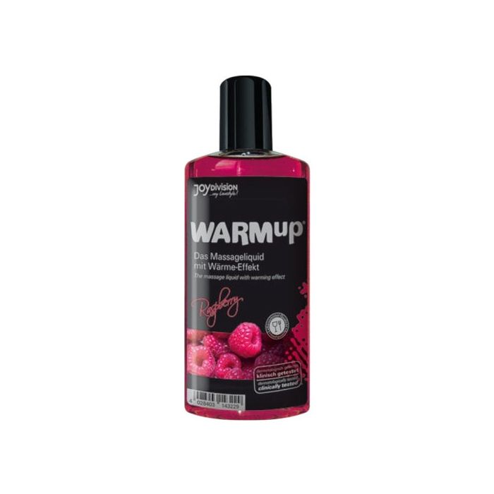 Óleo de Massagem WarmUp Framboesa (150 ml)