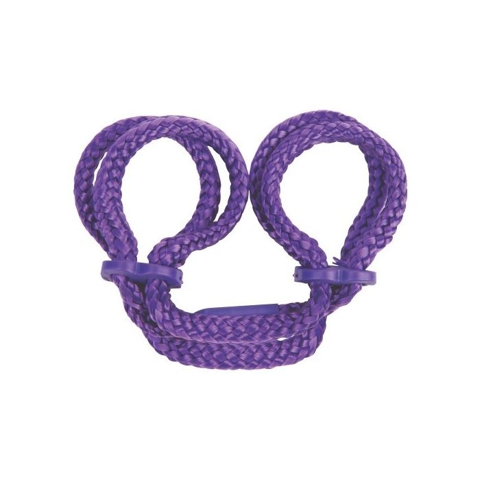 Algemas P/ Tornozelos Japanese Silk Love Rope Roxas 1