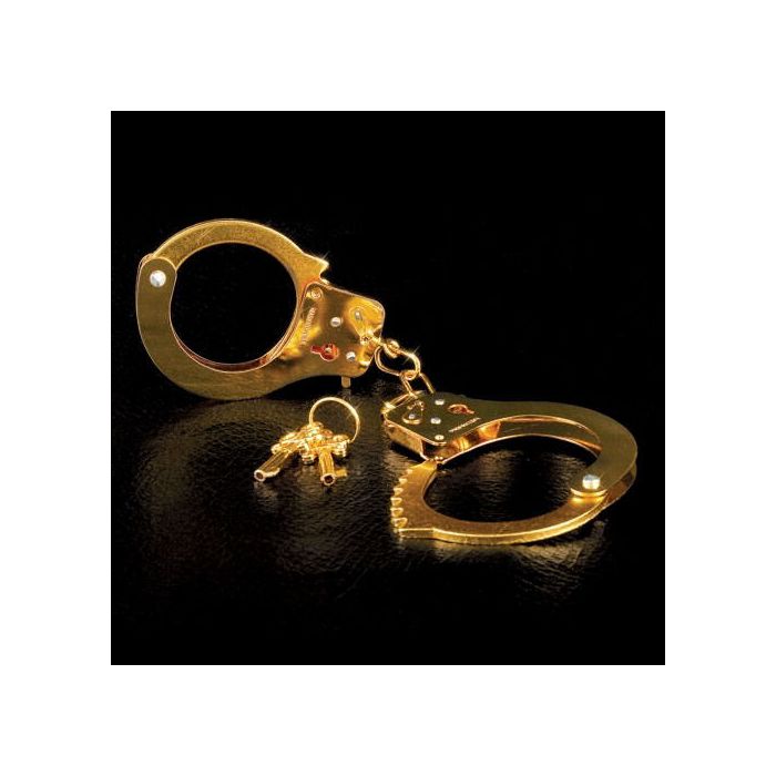 Algemas Fetish Fantasy Gold Metal Cuffs 2