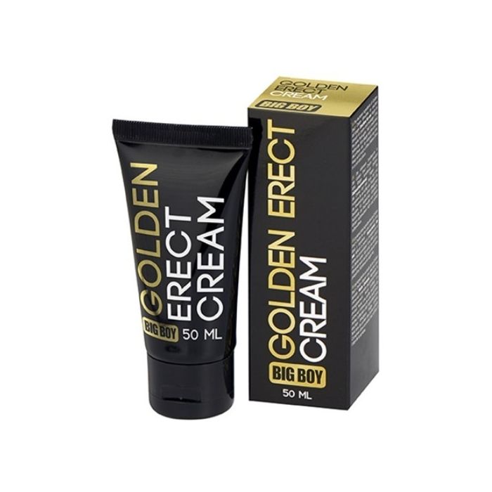 Creme Estimulante de Ereção Golden Big Boy (50 ml)