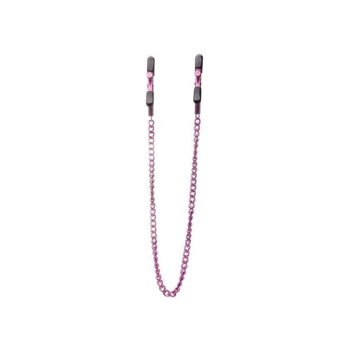 Pinças P/ Mamilos Ouch! Adjustable Nipple Clamps Rosa