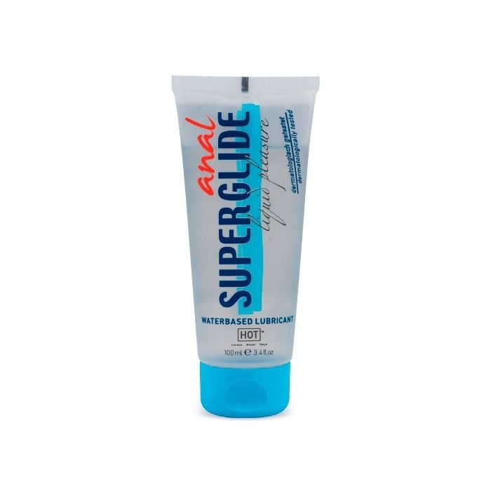 Lubrificante À Base de Água Anal SuperGlide Hot (100 ml)