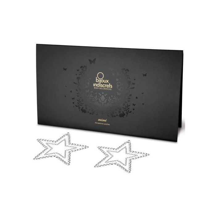 Cobertura Mamilos Mimi Star Bijoux Indiscrets Transparentes Caixa