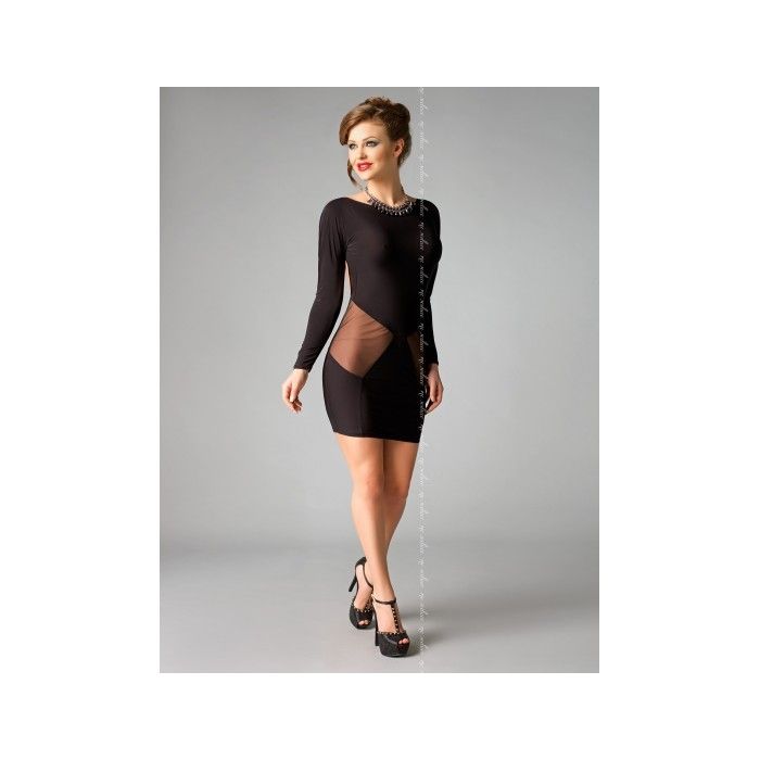 Vestido Sophia Preto Frente