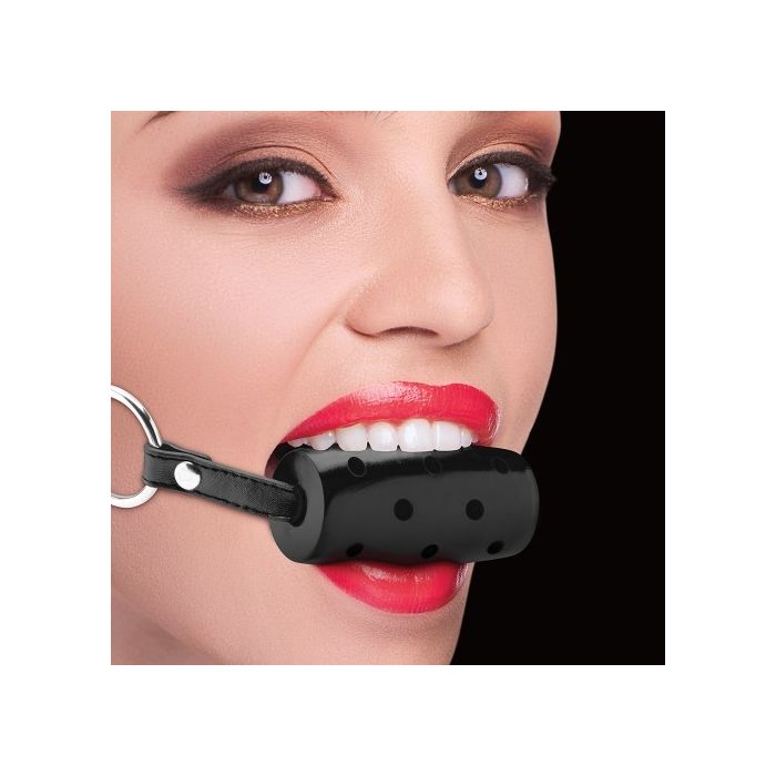 Mordaça Cylinder Gag Preta