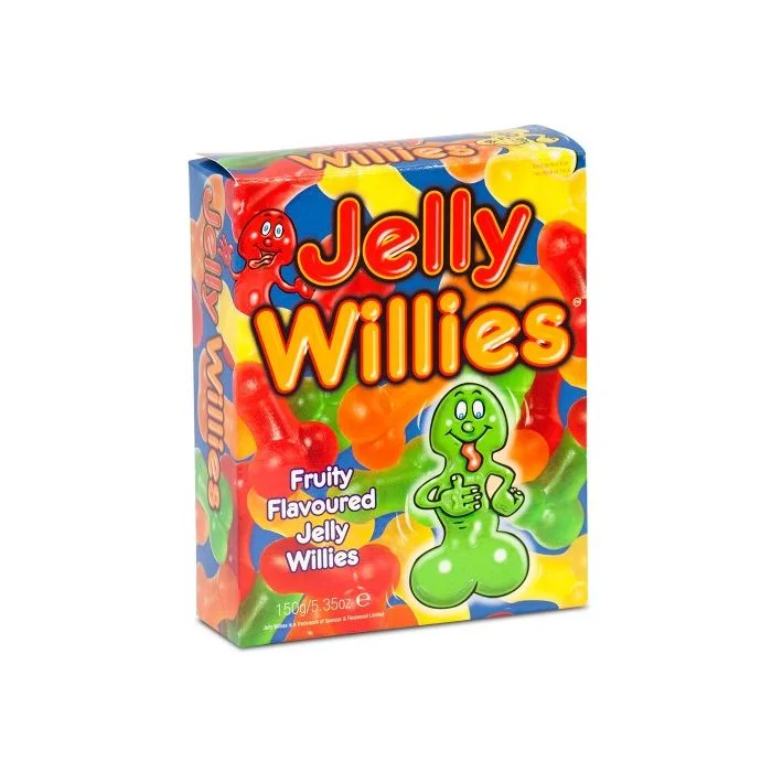 Gomas em Forma de Pénis Jelly Willies