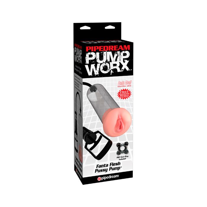 Bomba Vagina Pump Worx Fanta Flesh Caixa