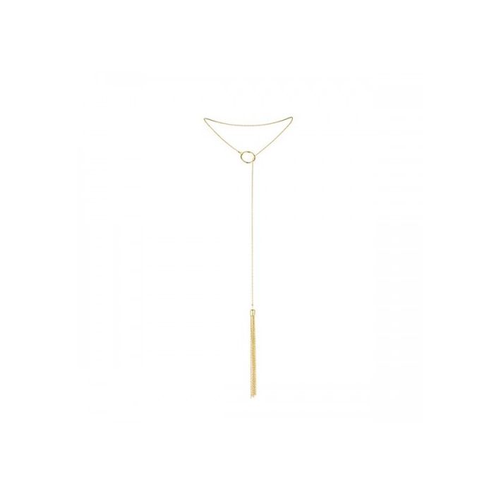 Colar Metálico C/ Franjas The Magnifique Collection Bijoux Indiscrets Dourado 1