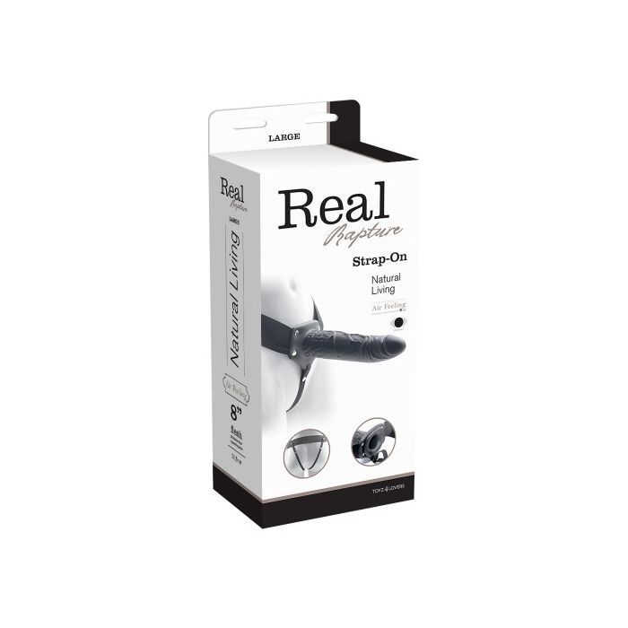 Strap On C/ Vibração Real Rapture Air Feeling 8