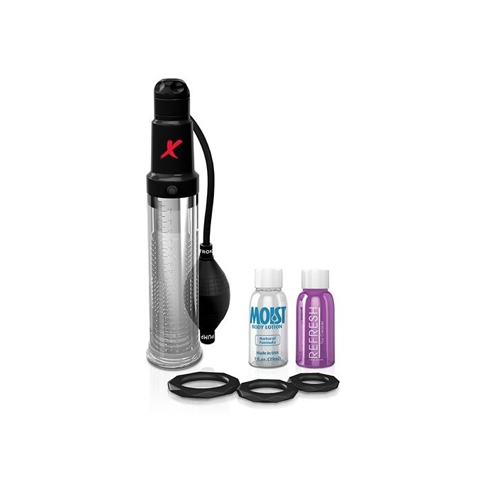 Masturbador Bomba Suck-N-Pump Stroker PDX Elite Conjunto