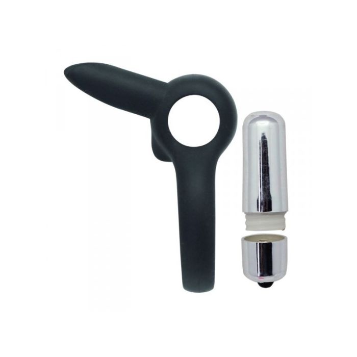 Anel Vibratório Strechy Ring Timeless Preto 3
