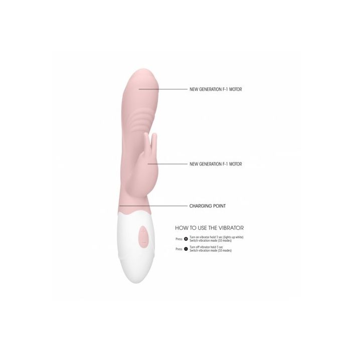 Vibrador Recarregável em Silicone Juicy Loveline Rosa 2
