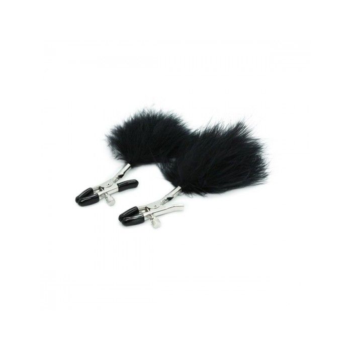 Pinças P/ Mamilos C/ Plumas Toyz4Lovers