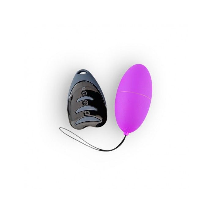Ovo Vibratório Magic Egg 3.0 Alive C/ Mini Comando Remoto Roxo
