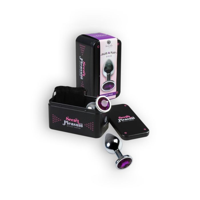Plug Anal Secret Play M Roxo Secret Pleasure