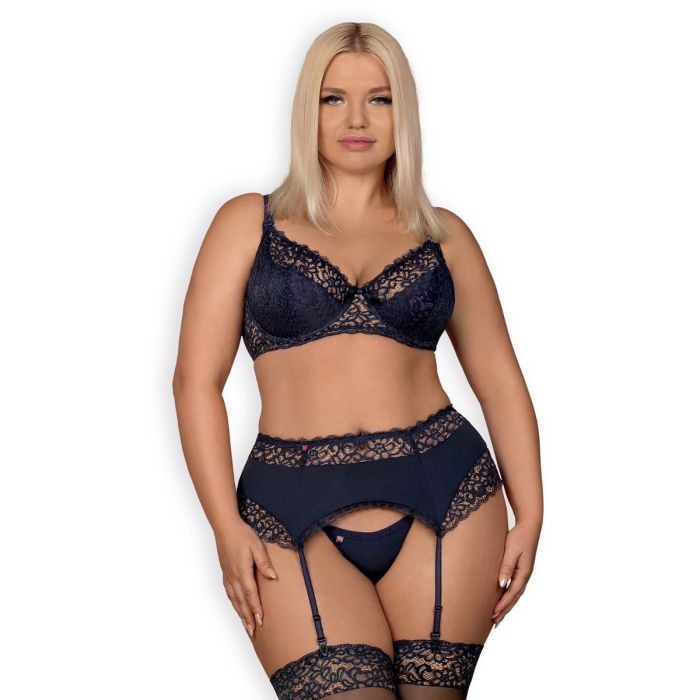 Conjunto Drimera Tamanho Queen Obsessive Azul Frente
