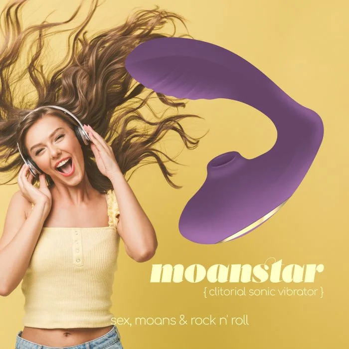 Estimulador Clítoris Recarregável Cushious Moanstar Promo