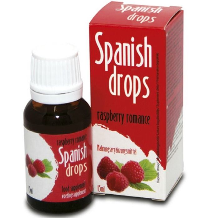 Afrodisíaco Gotas Spanish Fly Romance Framboesa (15 ml)