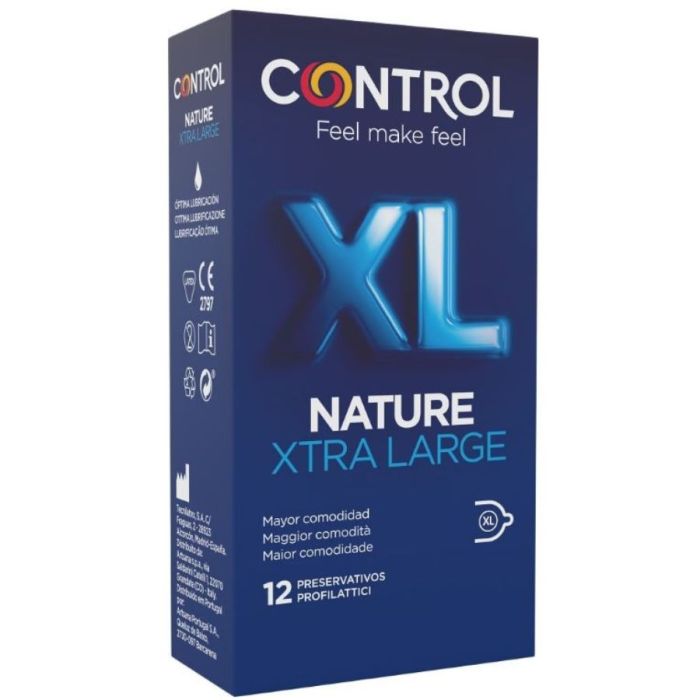 Preservativos Control Adapta Nature XL (12 Un)