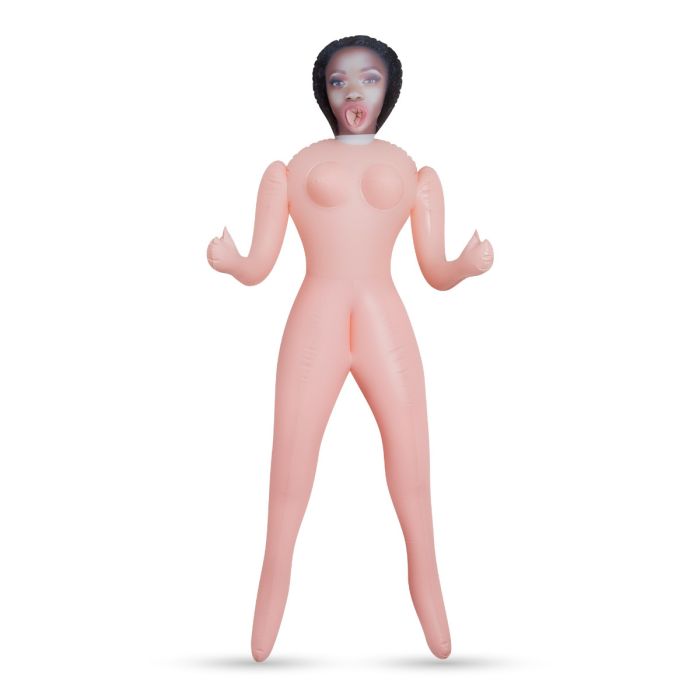 Boneca Insuflável Alicia a Caça Recompensas Mulata Crushious