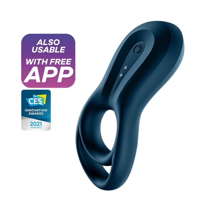 Anel Vibratório Recarregável Epic Duo C/ APP Satisfyer
