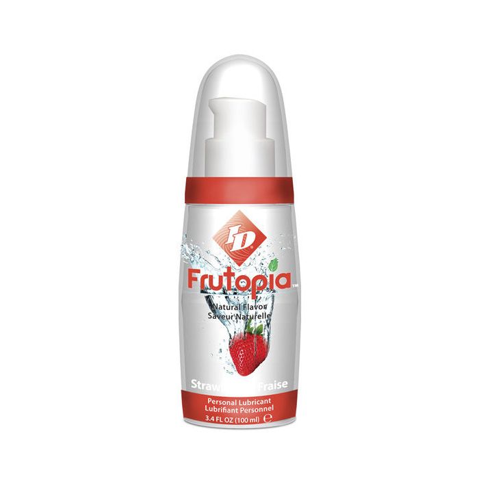 Lubrificante à Base de Água Comestível ID Frutopia Morango (100 ml)