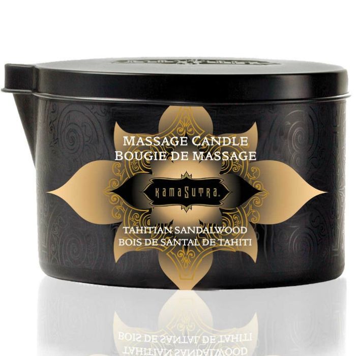 Vela de Massagem Kamasutra Massage Candle Sândalo Taitiano (170 g)