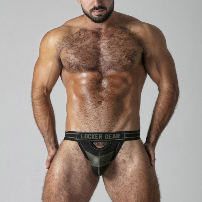 JockStrap Watch Ir Hard Locker Gear Caqui Frente