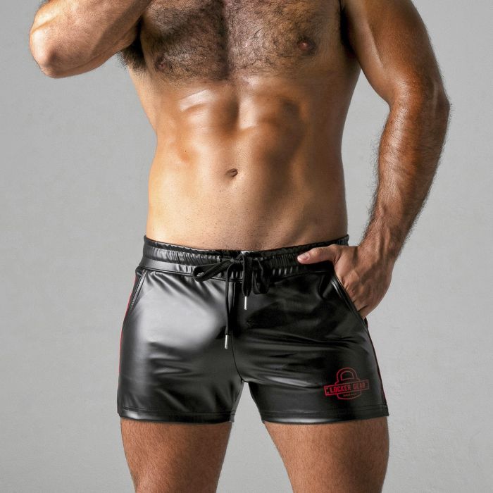 Calção Saucy Rude Locker Gear Vermelho Frente