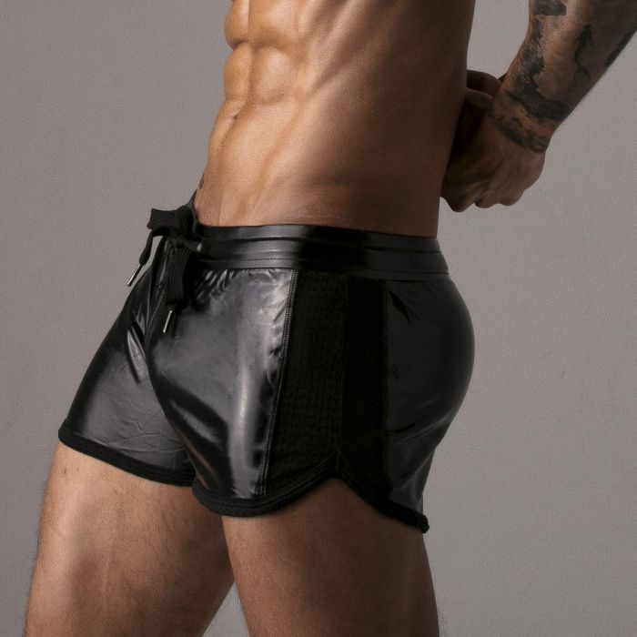 Calção Massive Rude Locker Gear Preto Lateral