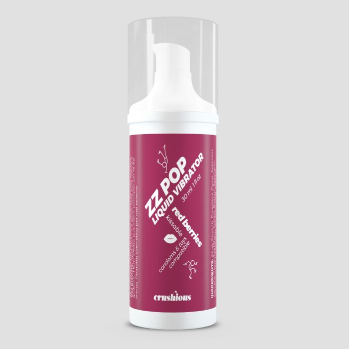 Vibrador Liquido ZZ Pop Crushious Frutos Vermelhos (30 ml)