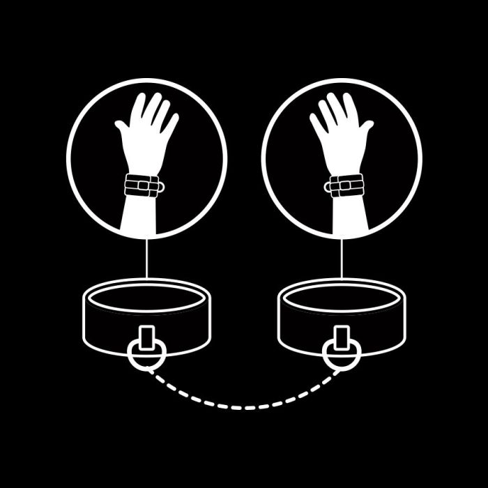 Algemas Fetish Submissive Hancuffs 1
