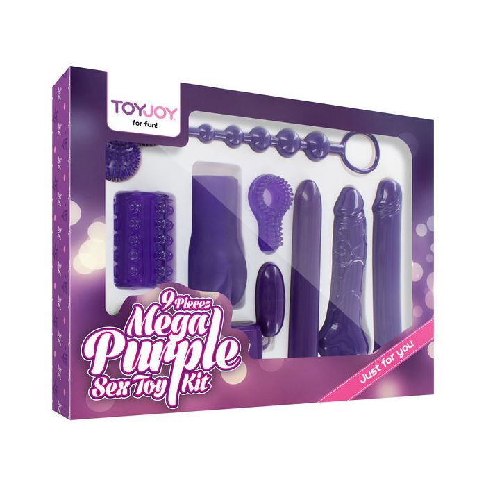 Kit ToyJoy Just For You Mega Purple Sex Toy Kit Caixa