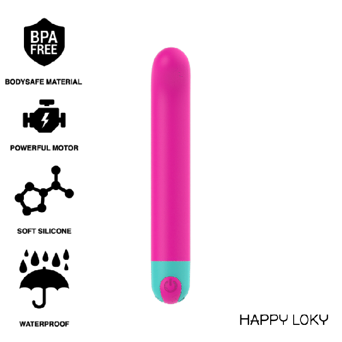 Vibrador Recarregável Happy Loky Ariel