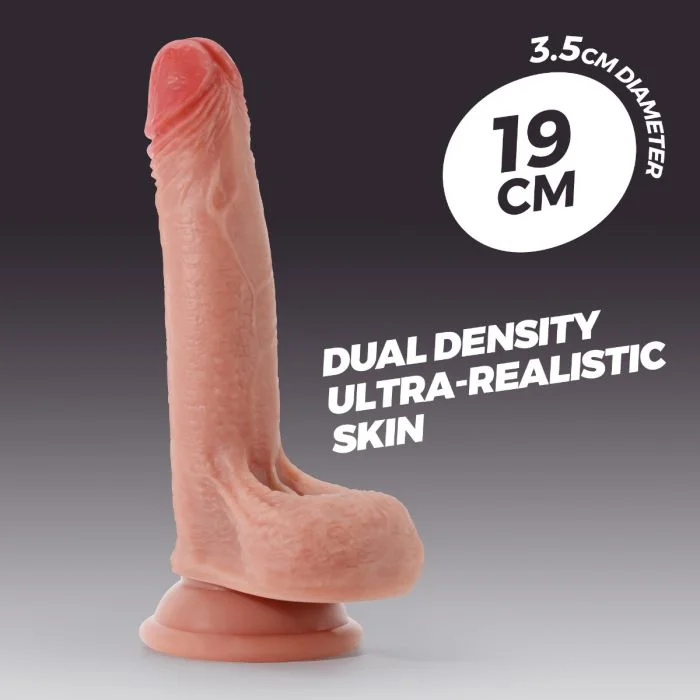 Dildo Inviktus 7 Crushious Branco