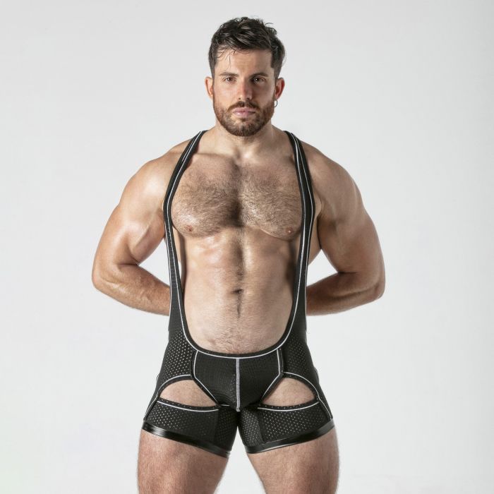 Singlet Watch It Zip Locker Gear Branco Frente