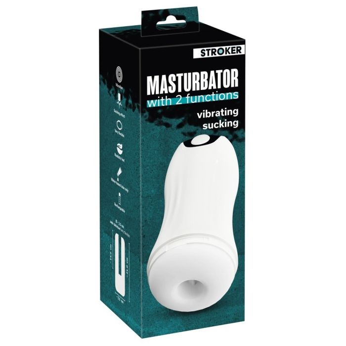 Masturbador Stroker Vibrating & Sucking Caixa
