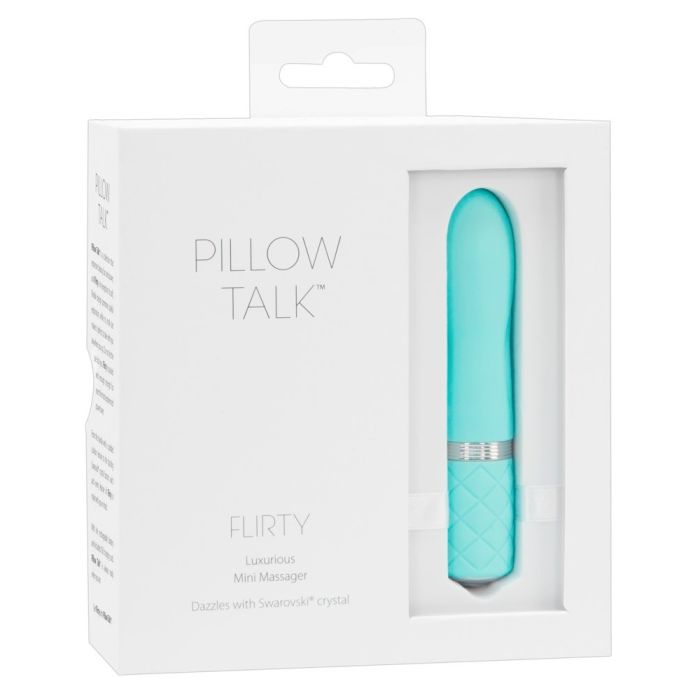 Mini Vibrador Recarregável Pillow Talk Azul Caixa
