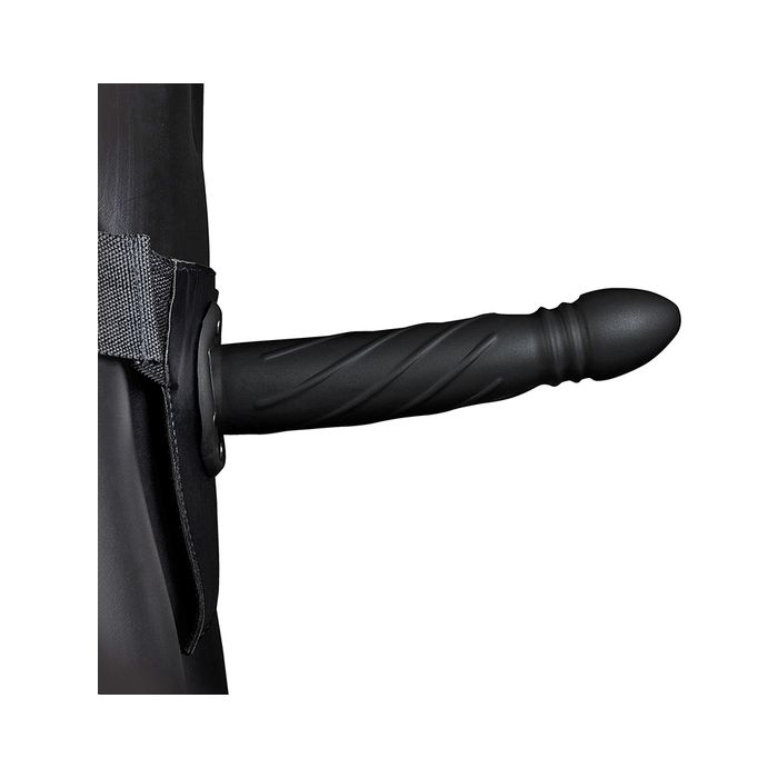 Strap On Ouch! Hollow Strap-On Twisted Metallic Preto